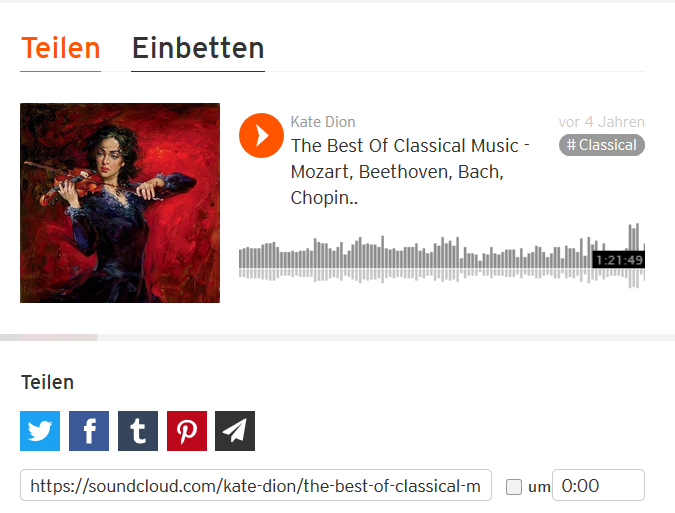 einbetten