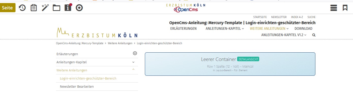 Login-Formular