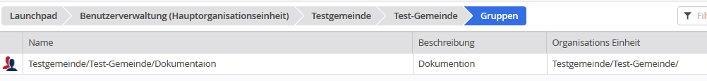 Gruppenverwaltung